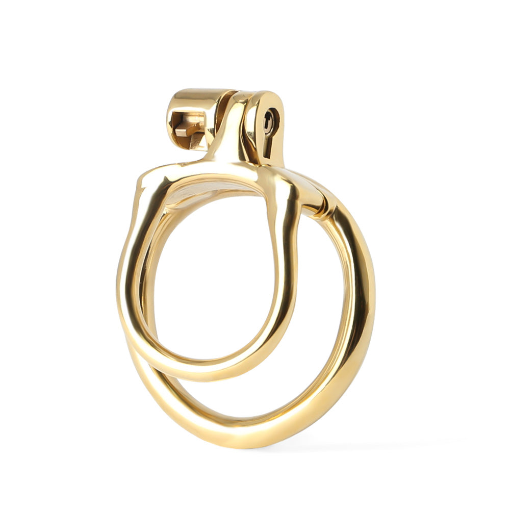 Stainless Steel MAMBA-ZERO Cock Cage Male Chastity Device Belt Penis Ring Cock Ring