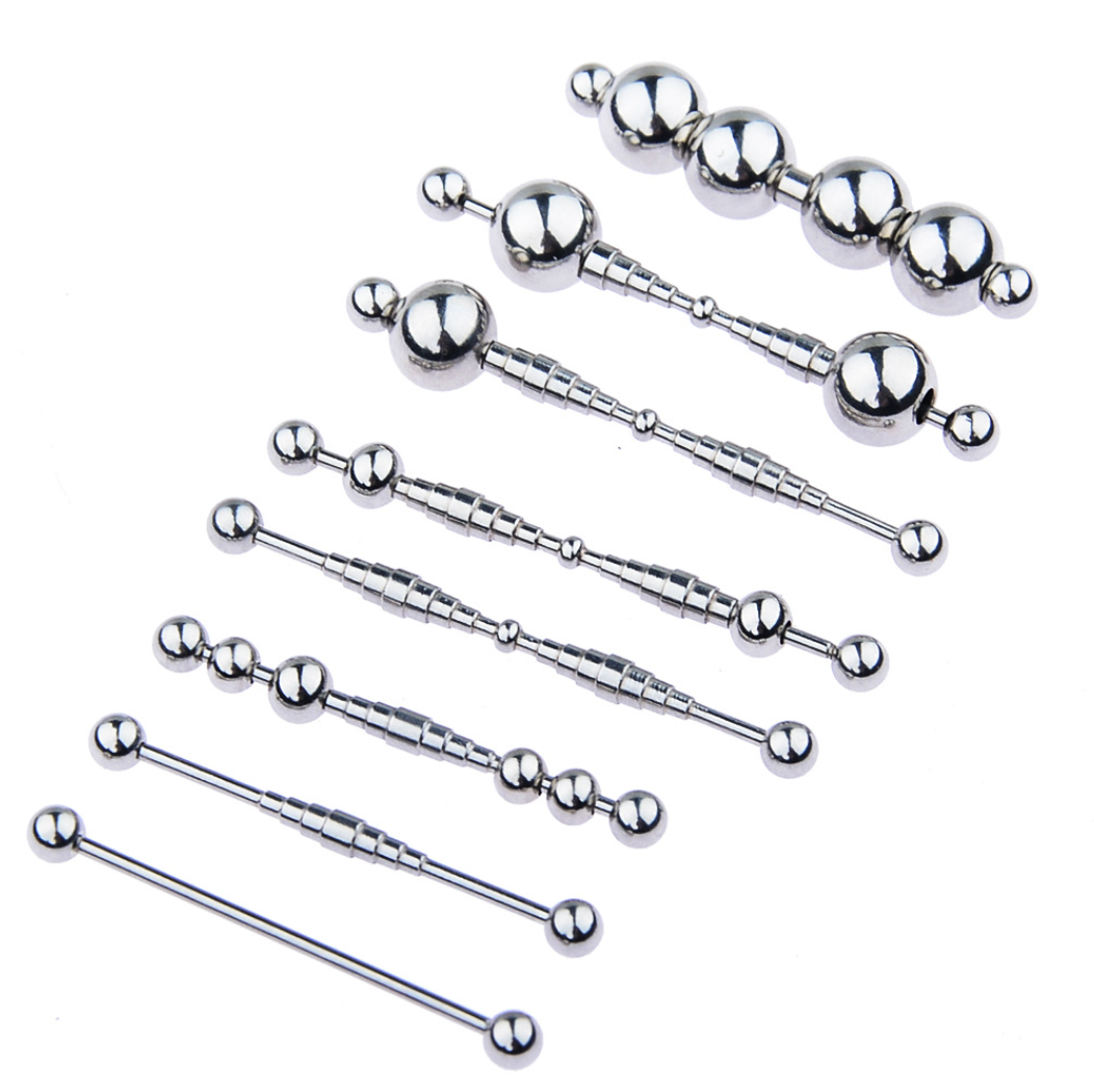 8 Pcs Stainless Steel Urethral Dilators Training Set Catheter Sounds Penis Plug for Men