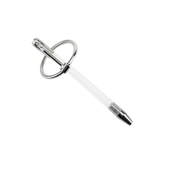 Steel Catheter and Hollow Silicone Urethral Sound