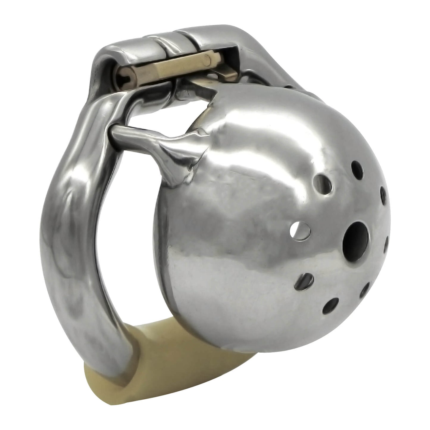 304 Stainless Steel Chastity Device: Multiple Size Options