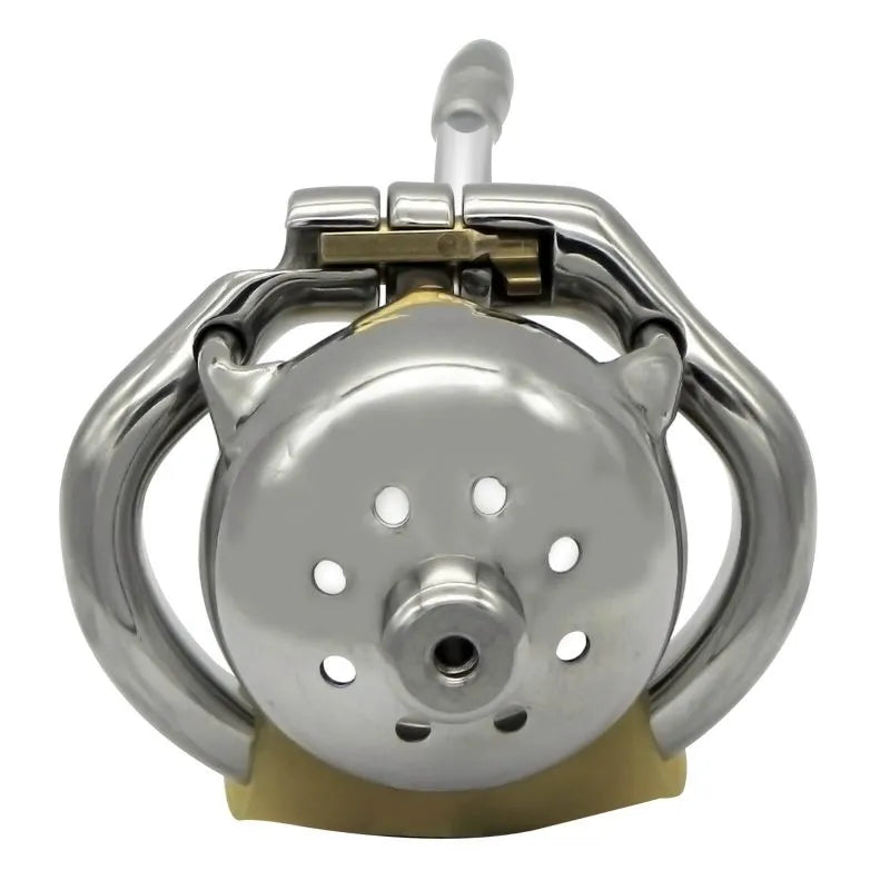 304 Stainless Steel Chastity Device: Multiple Size Options