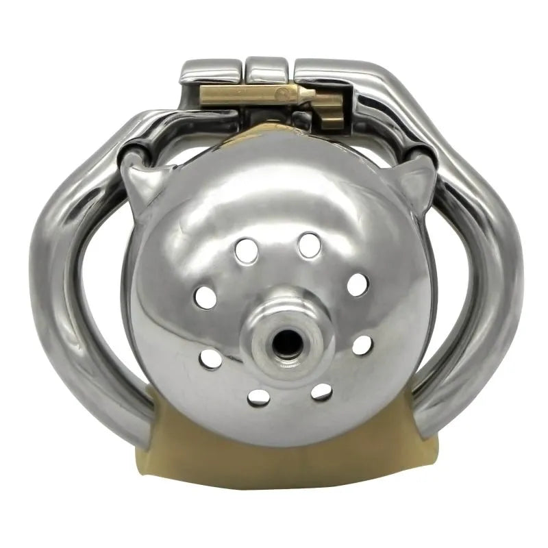 304 Stainless Steel Chastity Device: Multiple Size Options