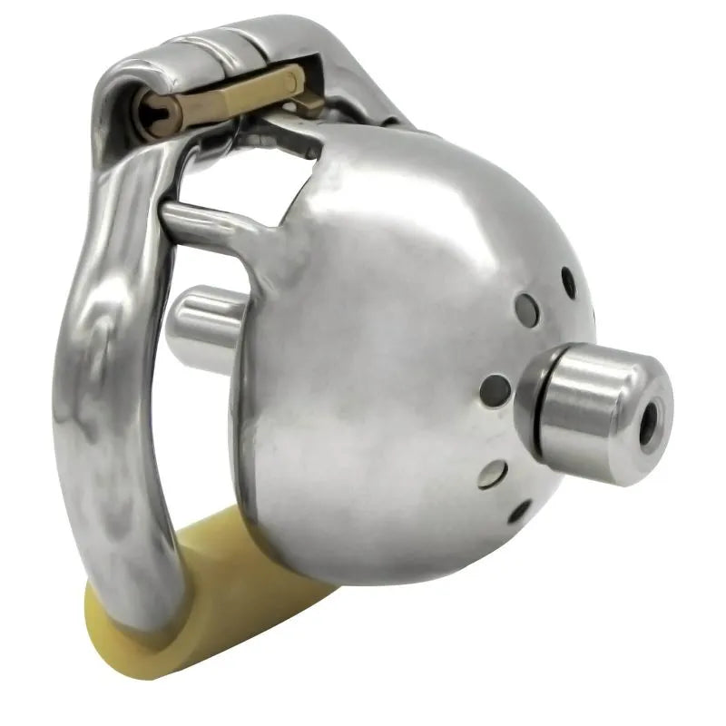 304 Stainless Steel Chastity Device: Multiple Size Options