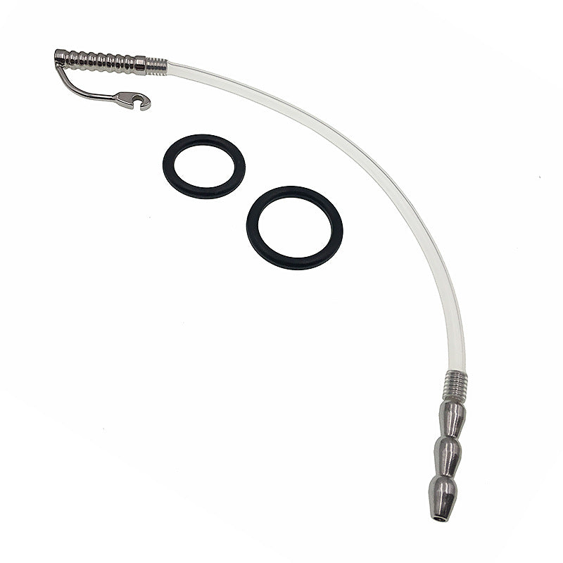 Urethral Sound Hollow Urethral Plug Silicone Probe Tube Urinary Dilator Urethra Prostate Masturbation Rod