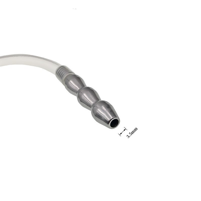 Urethral Sound Hollow Urethral Plug Silicone Probe Tube Urinary Dilator Urethra Prostate Masturbation Rod