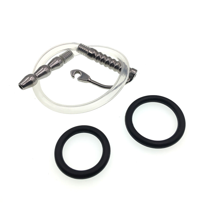 Urethral Sound Hollow Urethral Plug Silicone Probe Tube Urinary Dilator Urethra Prostate Masturbation Rod
