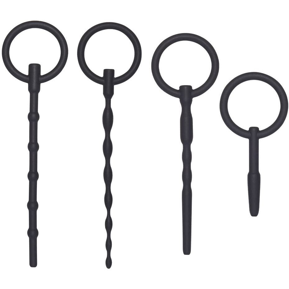 Urethral Sounds 4 Pcs Set Silicone Plug Beads Urethral with Different Size