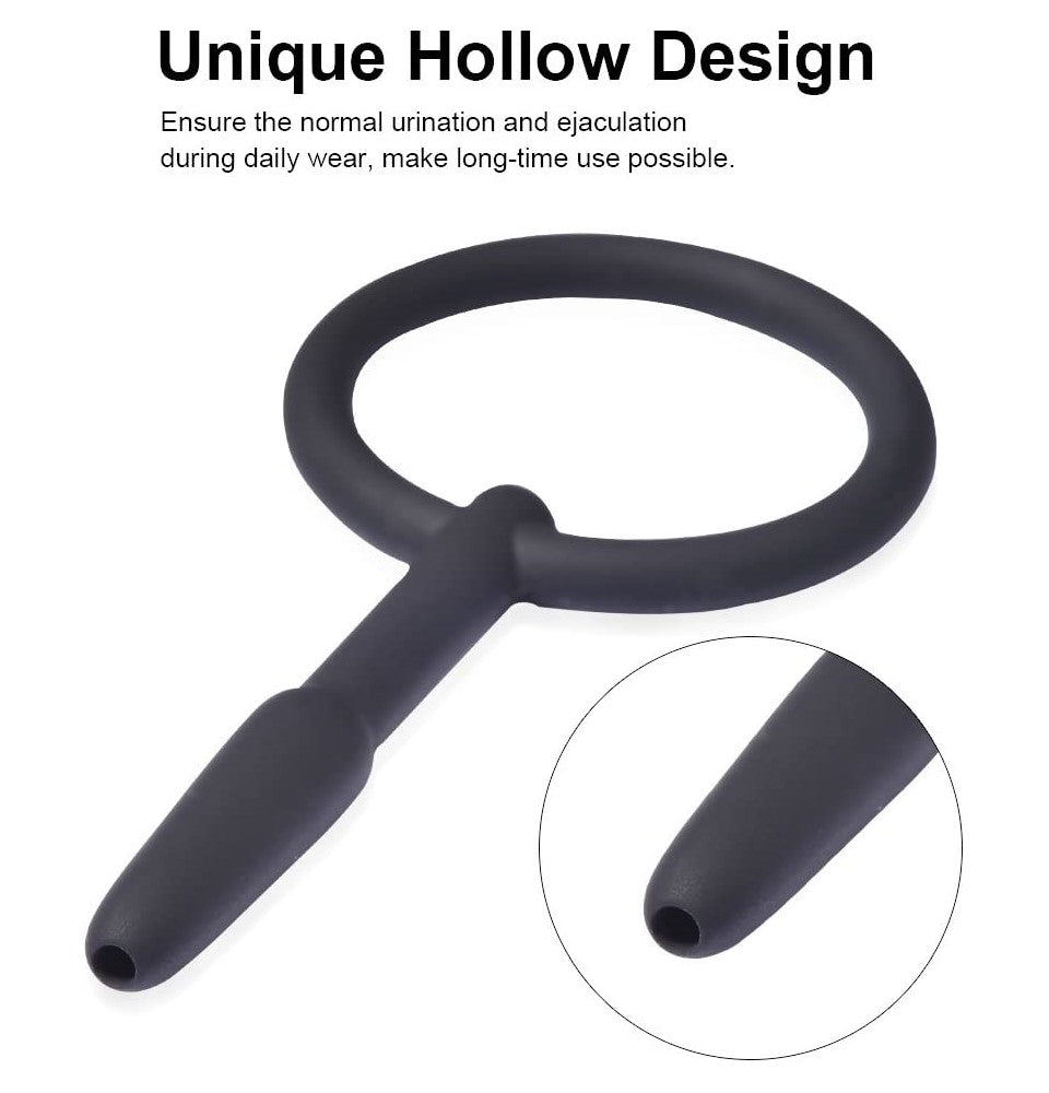 Urethral Sounds 4 Pcs Set Silicone Plug Beads Urethral with Different Size