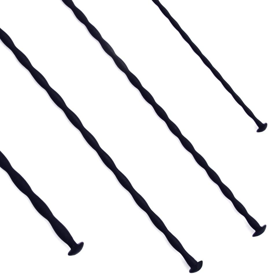 Urethral Sounds Silicone Penis Plug Urethral Dilator 4 PCS Set
