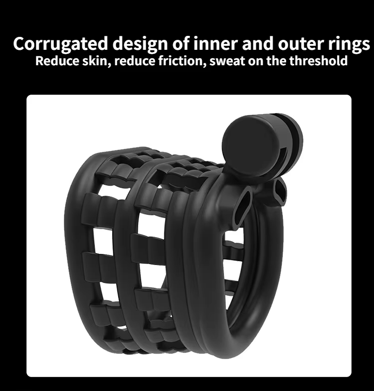 New Fish Basket Ring Male Chastity Ring Penis Cock Rings Erotic Accessories Alternative Pair with Various Cages Sex Toys for Men