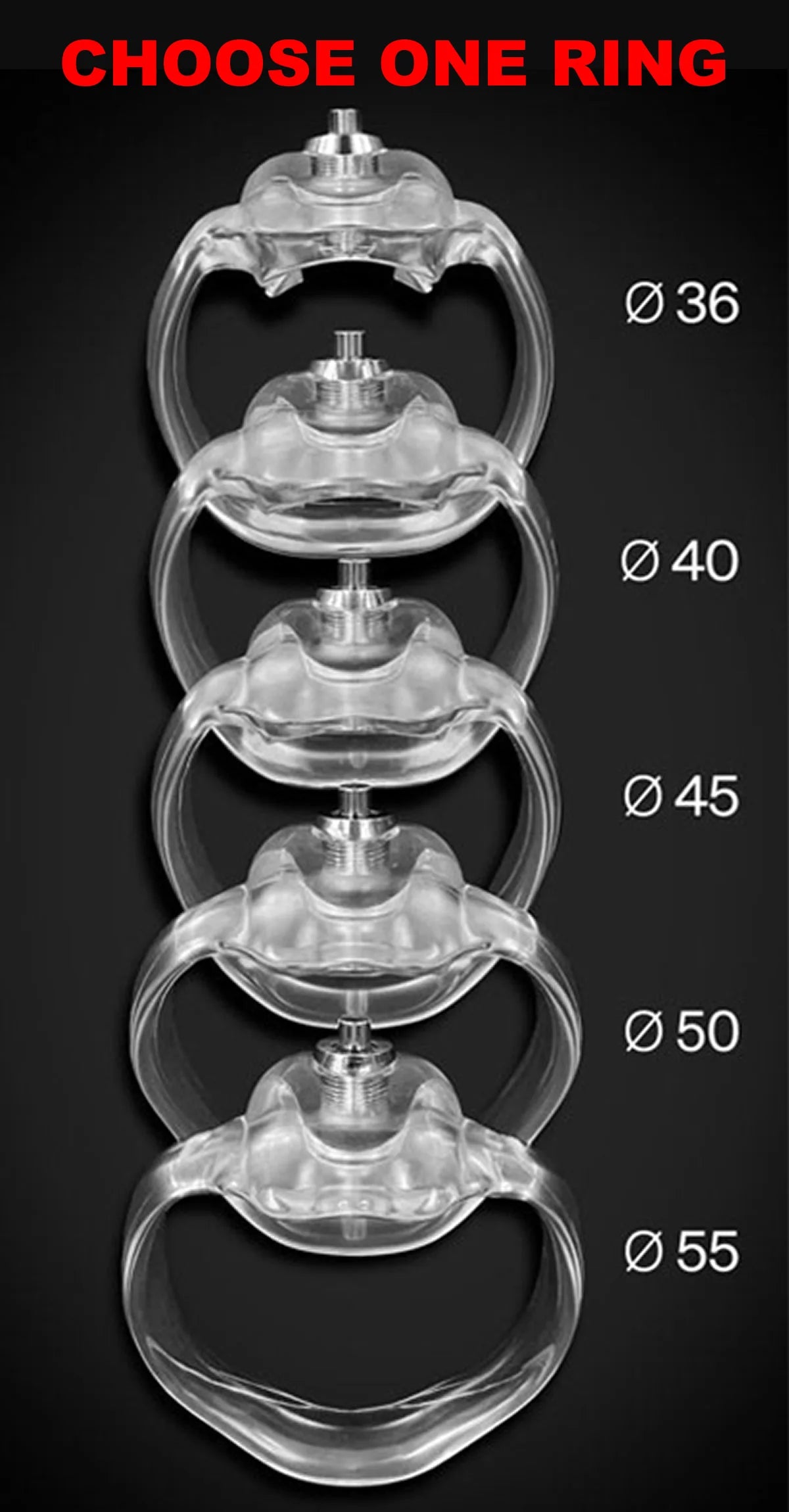 Nub Size Transparent HT-V5 Male Chastity Cage - Lightweight Resin, Latest Button Lock with Exclusive Keys
