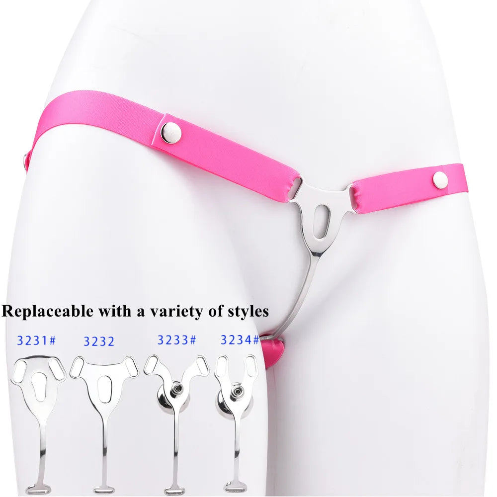 Invisible Sissy Chastity Belt Device Adult Panty Bondage Abstinence From Cheating Vaginal Lock Penis Clip Sex Toys