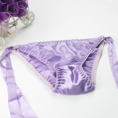 Lace panties silk large size thongs