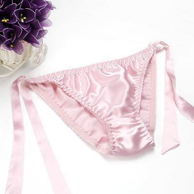 Lace panties silk large size thongs
