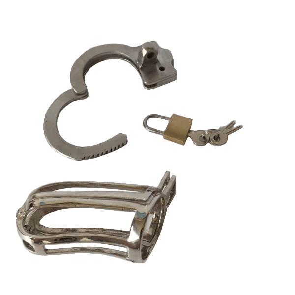 CX028 Metal Chastity Cage 3.35 inches long