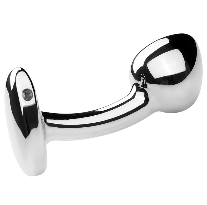 Stainless Steel Bend Anal Butt Plugs