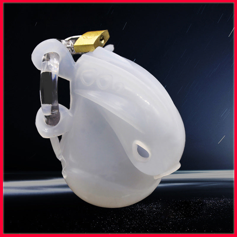 CX108 Full Wrapping Plastic Chastity Device With Adjustable Ring