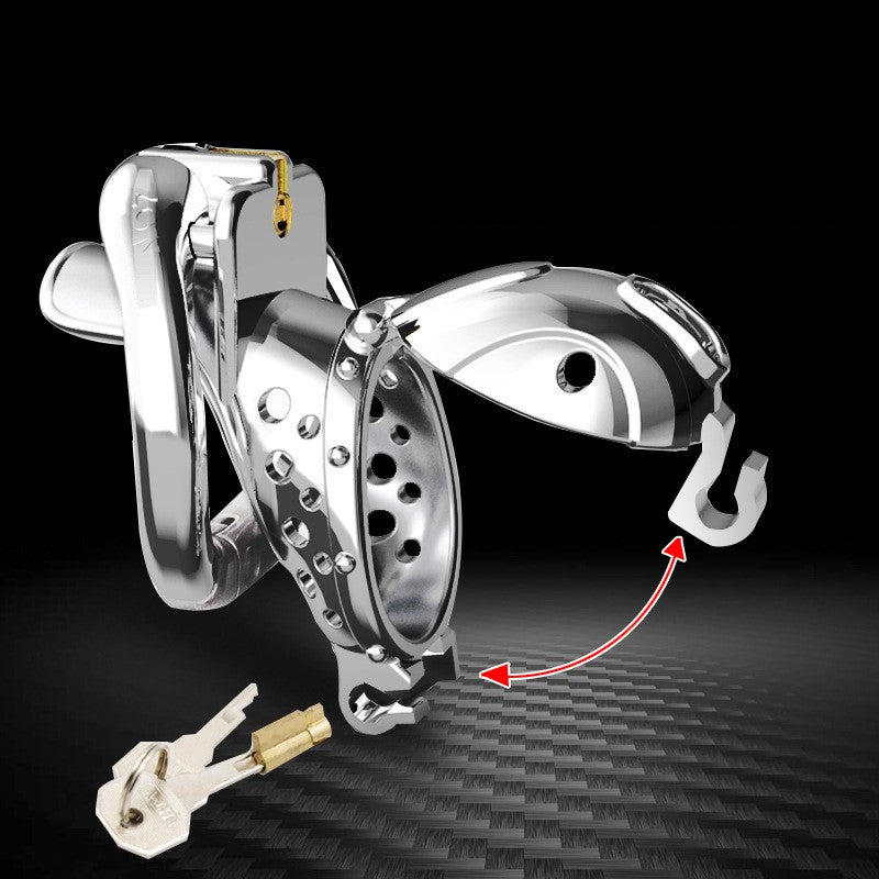 CX124 Stainless Steel Detachable Chastity Cage Cock Cage