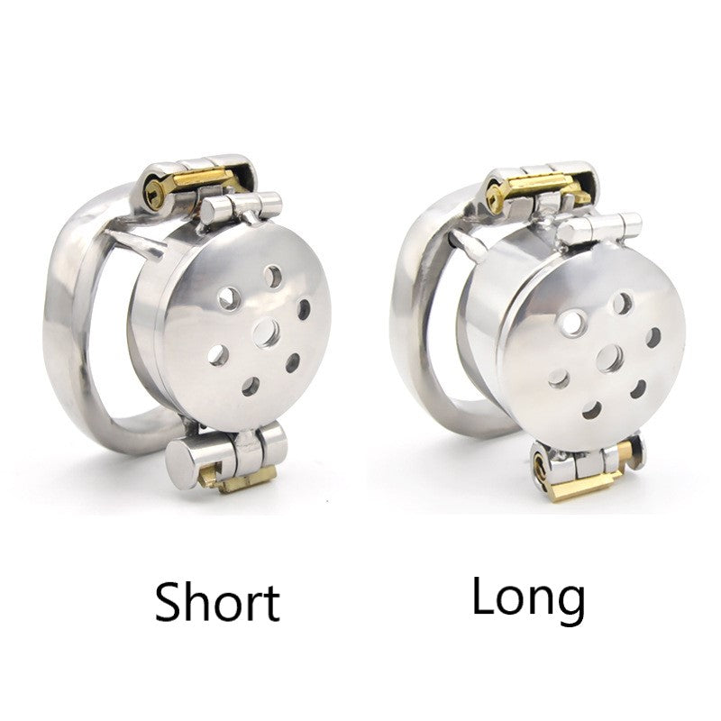 CX126 Double Lock Detachable Stainless Steel Chastity Cage