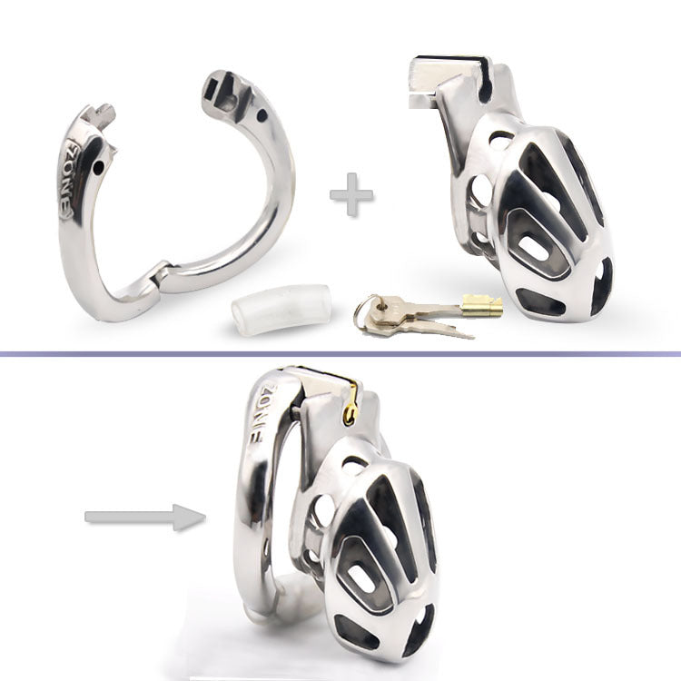 CX127 Stainless Steel Chastity Cage Cock Cage