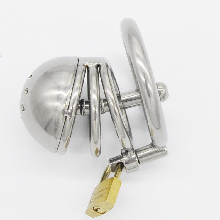 CX132 Metal Chastity Device with Tube