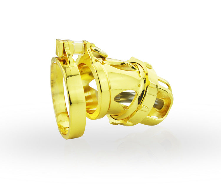 CX134 Gold Chastity Cage 2.75 Inches Long