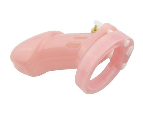 Pink Chastity Cage 2.75 and 3.94 inches
