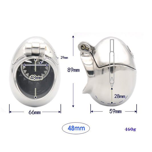 Full Cover Male Chastity Ball Stretcher Fully Restraint Chastity Cock Cage Bondage Belt Sex