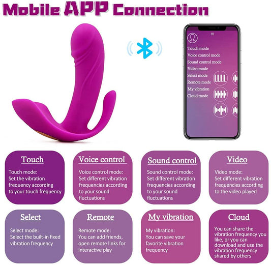 Remote Control Vibrant Long Distance Relationship App Remote Electric Massager Rabbit Vibrator