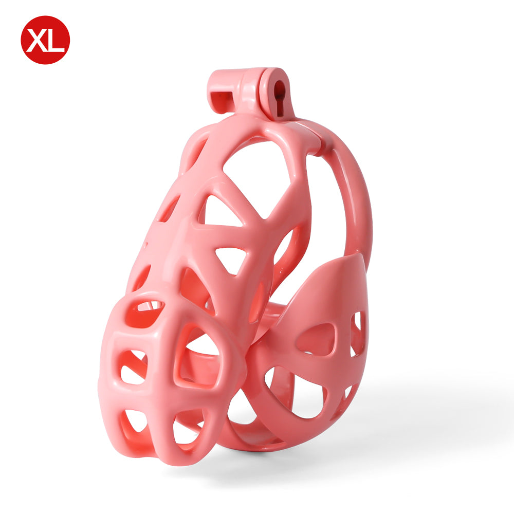 Shell Mamba Male Chastity Cage Balls Cages Curved 3D Printed Chastity Device