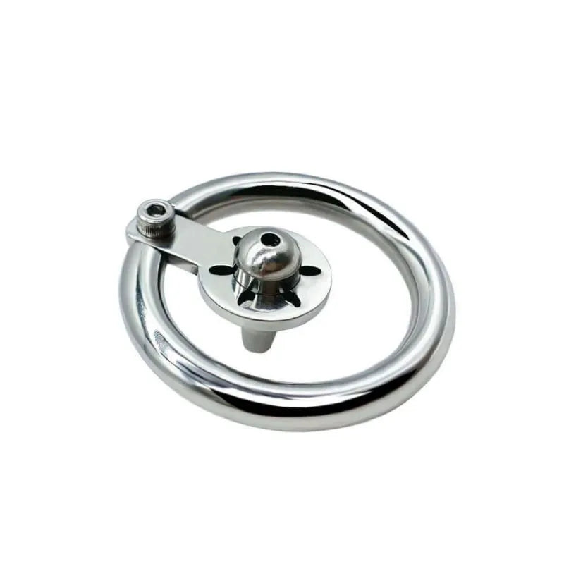 Small Flat Chastity Cage with 0.94 Inch Cage Piece