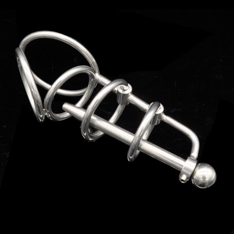 CX140 Stainless Steel Chastity Device Urinary Catheter Chastity Lock