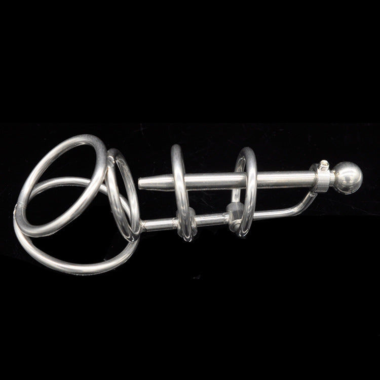 CX140 Stainless Steel Chastity Device Urinary Catheter Chastity Lock