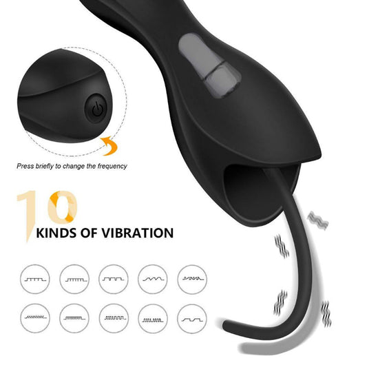 Stimulation Massager Men Sex Toy Urethral Sounds Dilator  with 6 pcs Separable Plug