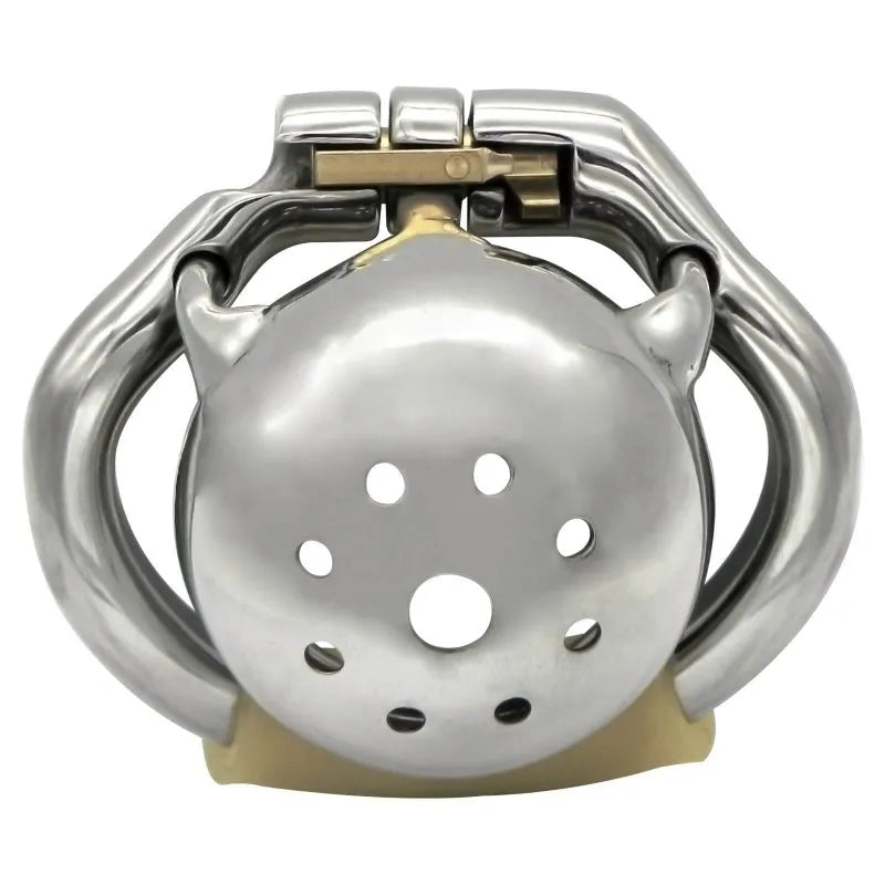 304 Stainless Steel Chastity Device: Multiple Size Options