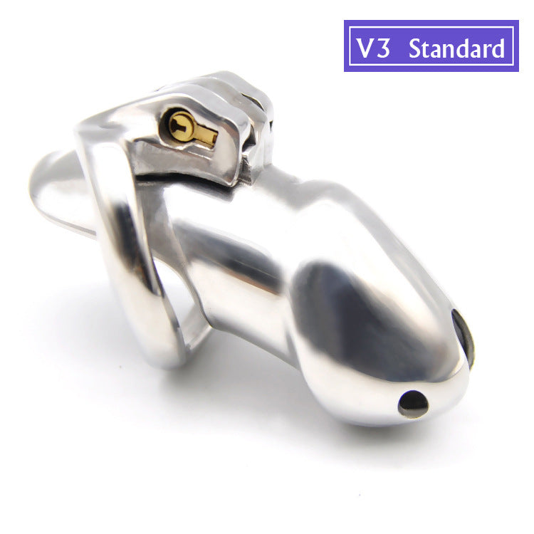 V3 Stainless Steel Chastity Cage