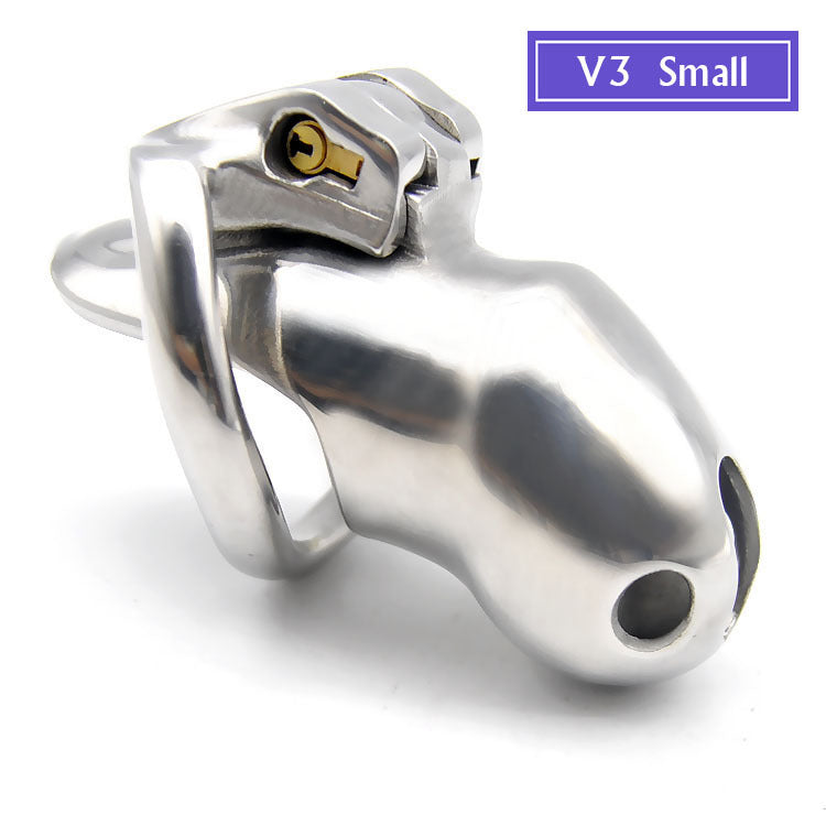 V3 Stainless Steel Chastity Cage